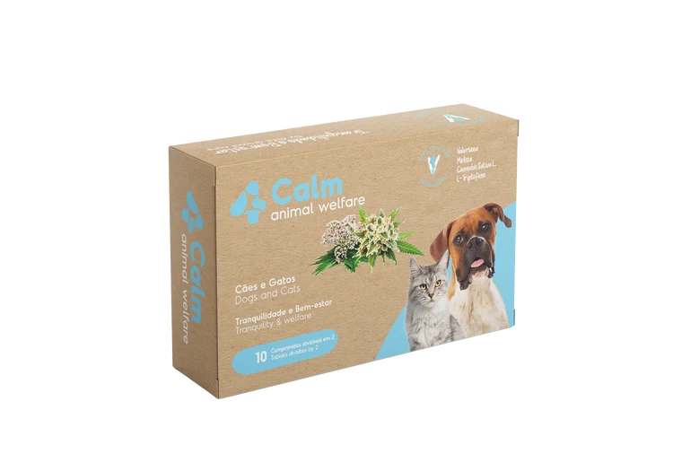 4Calm para Cães e Gatos | Tranquilidade e Relaxamento