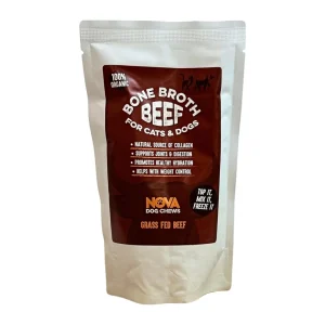 Caldo de Ossos de Vaca para Cães 230 ml | Hidratação e Suporte Articular